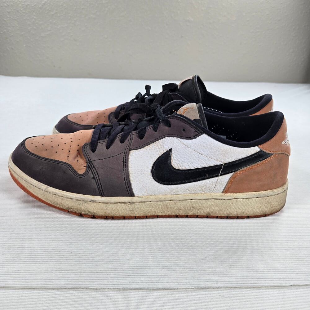 Nike Air Jordan Golf 1 Low Shattered Backboard Starfish Men's Size 15